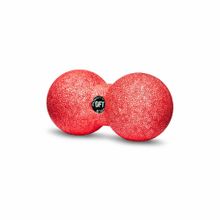 Шар массажный сдвоенный 12 х 6 см розовый