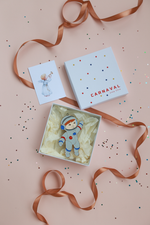 Елочная игрушка "Космонавт"