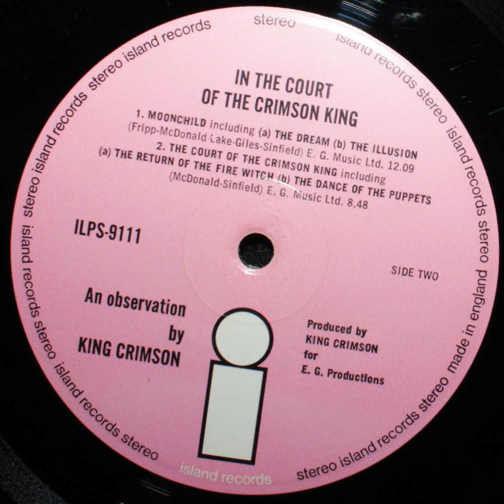 King Crimson / In The Court Of The Crimson King (An Observation By King Crimson)(LP)