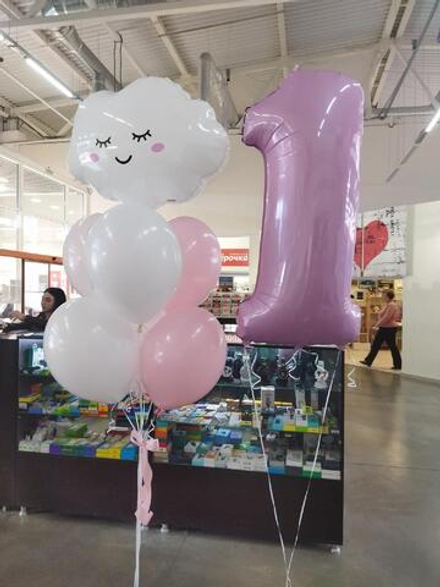 Набор на годик с облачком