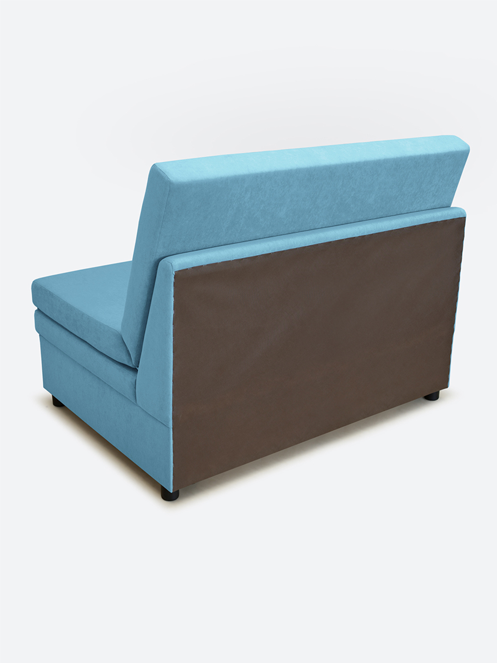 Диван "Экономик" Студия-Ф, велюр Candy Blue