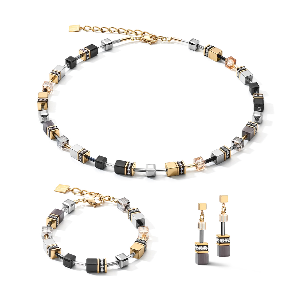 Браслет Coeur de Lion Grey-Gold 2839/30-1216