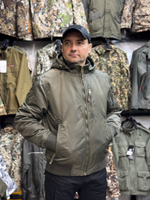 Куртка бомбер Corbona Деми олива