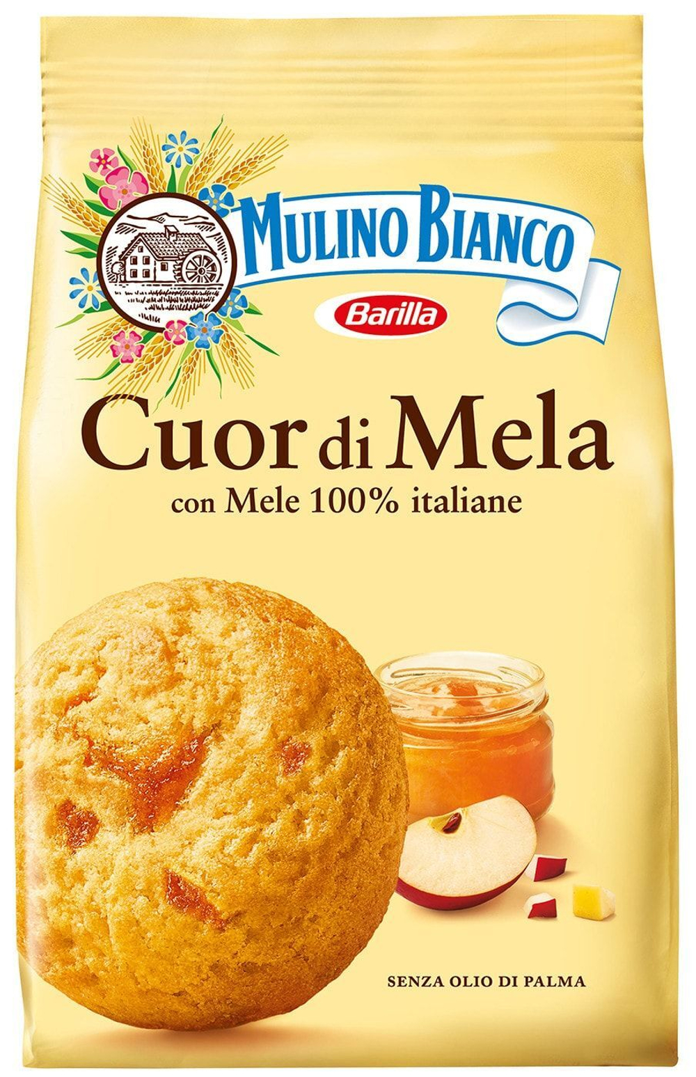 Печенье песочное Barilla Cuor di Mela 250 г