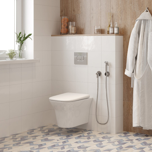 Унитаз AMI Aria подвесной безободковый Ceruttispa CT8780 (500x360x350)