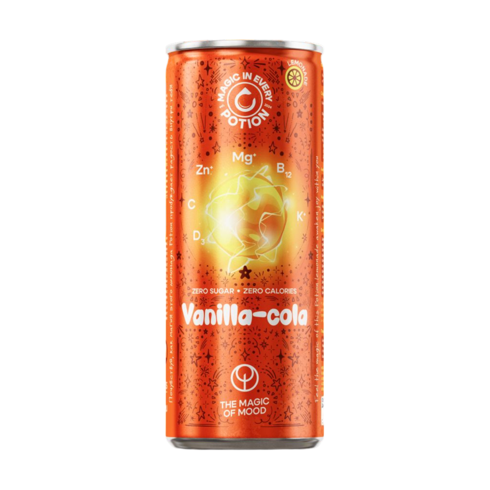 Напиток функциональный Vanilla-cola Potion, 330 мл