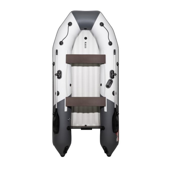 Лодка ПВХ Таймень NX 3200 НДНД "Комби" Светло-серый/ Графит