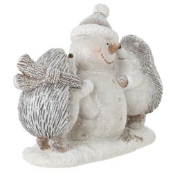 GAEM Фигурка декоративная "Ёжики", L15 W6 H11 см
