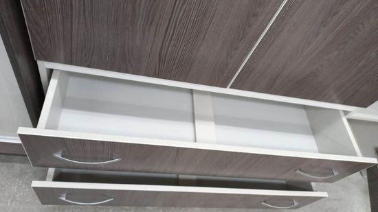 Шкаф ВЕНА-3 с зеркалом левый