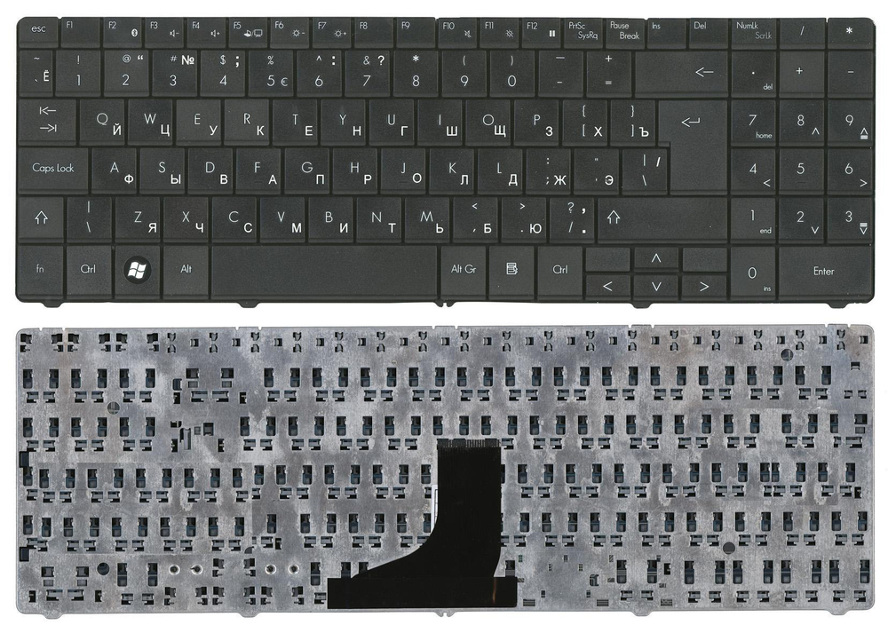 Клавиатура для ноутбука Packard Bell SL51 черная