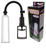 Вакуумная помпа Penis Pump (Цвет: прозрачный с черным)