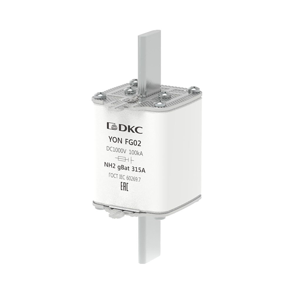 Предохранитель YON ножевого типа FG2 315А  NH2 характеристика gBat