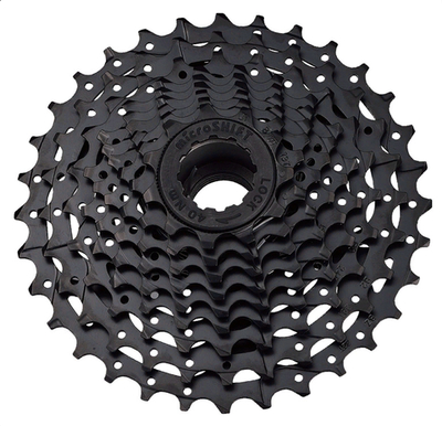 Кассета MICROSHIFT 8 скор, 11-32T, чёрная, б/уп.