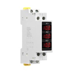 Цифровой трехфазный амперметр SDM010A