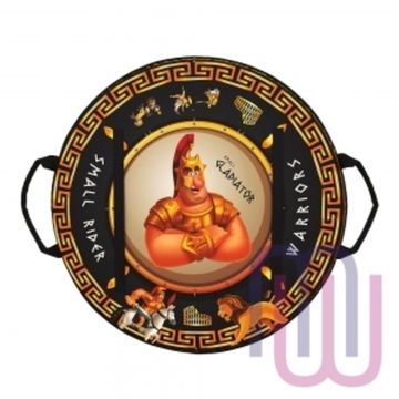 Ледянка-щит с ремнями, мягкая Small Rider Slider 55 см, гладиатор