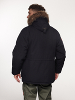 Куртка-Парка Варгградъ мужская чёрный "Русколань"