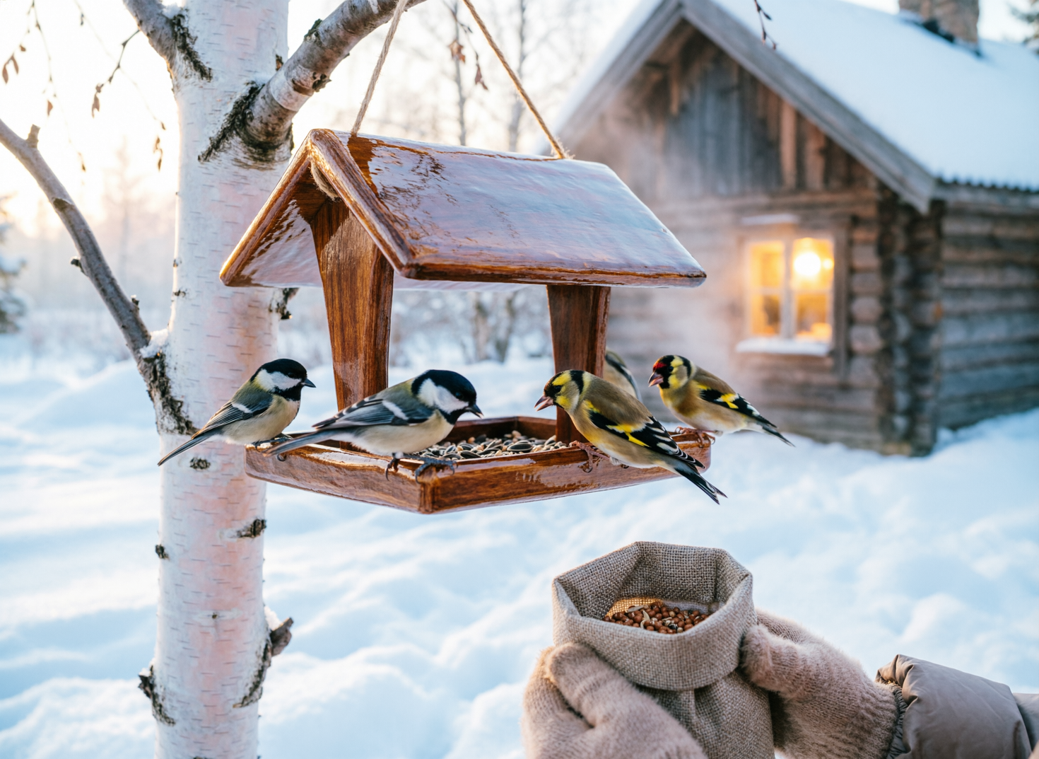 Кормушка для птиц: когда забота становится искусством