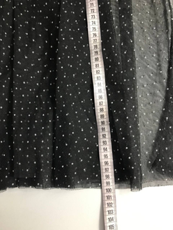 Платье прозрачное в мелкий горошек, маркировка L, визуально на 46/48 размер