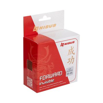 Леска FORWARD Invisible 0,203mm/300m Nylon Transparent (N-FI-0203-300) Nisus