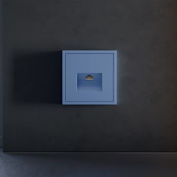 Накладка для розетки компьютерной RJ45 кат.6, S70 (деним)