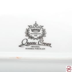Блюдо овальное Queen's Crown Мелкие цветы 36 см