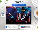 Пазл "Асмодей Оззи Семь Смертных Грехов Улыбается Адский босс Helluva Boss"