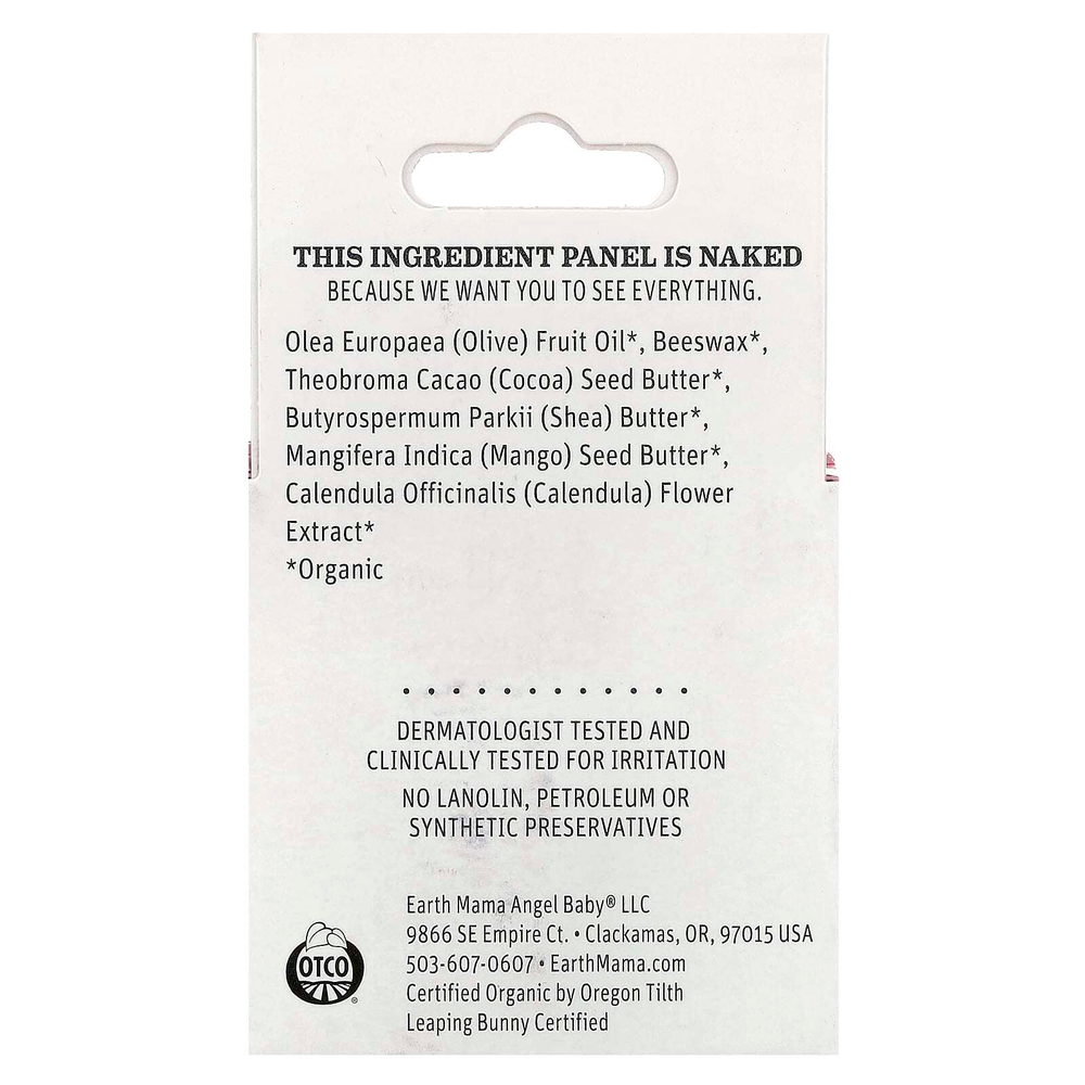 Earth Mama, Organic Nipple Butter ™, 60 мл (2 жидк. Унции)