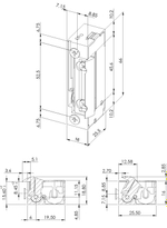 Электромеханическая защелка Dorcas 99AF