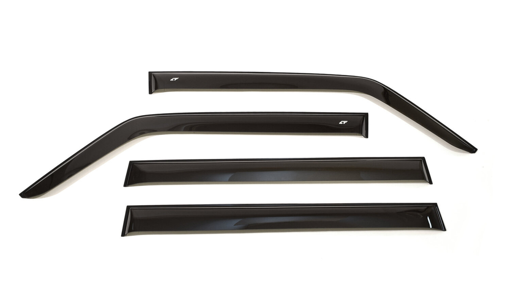 Дефлекторы боковых окон Cobra Tuning на Mitsubishi Pajero 2 5 дв. 1991-2000 широкие арт.ME41191