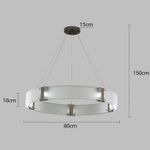 Подвесной светильник D8028P/R/D800 black/clear