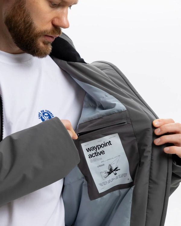 Куртка Shell-02 Boreal Edition серая/белая - фото 6