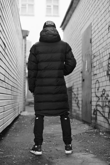 Куртка НПОГП пуховик парка Супер ХПА (таслан-мембрана 5к\к,чёрный)