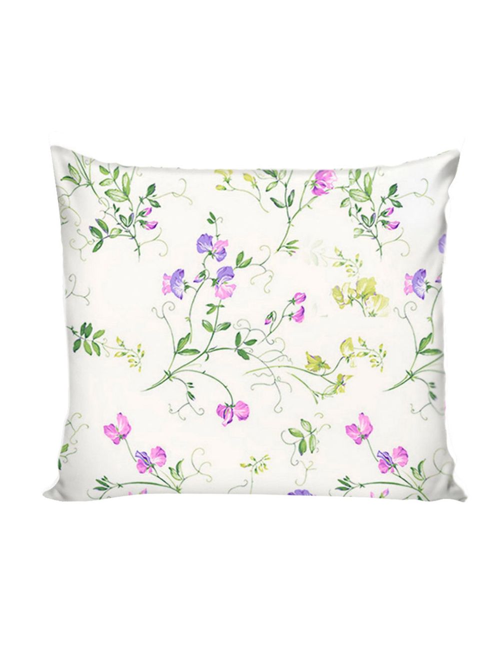 Постельное белье  "Душистый горошек" 1,5-сп   наволочка 70х70 1шт Простынь на резинке 90х200 см  Пододеяльник 145х215 см