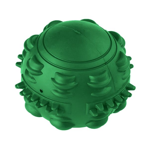 Игрушка Mr.Kranch для собак Мяч 8 см зеленый с ароматом курицы