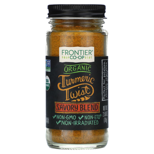 Frontier Co-op, Organic Turmeric Twist (органическая куркума), кислая смесь, 2,50 унц. (70 г)