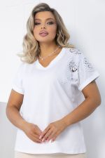 Блуза Время перемен (белая) Б12773-20М LT Collection (Акция)