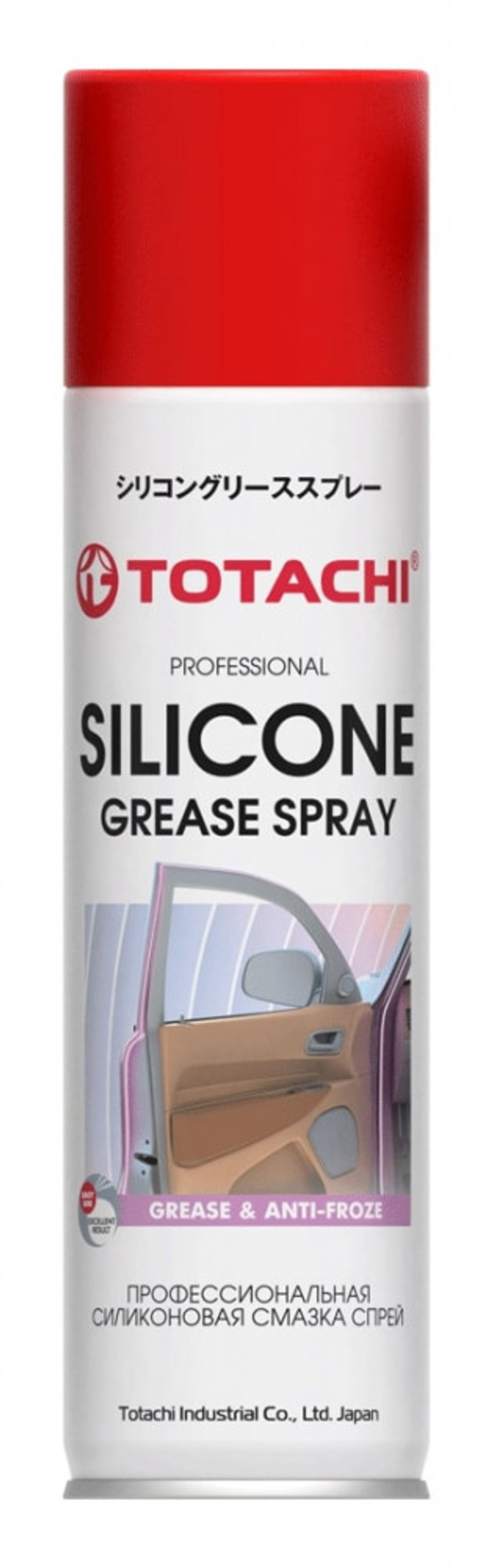 Силиконовая смазка TOTACHI SILICONE SPRAY 0,335л