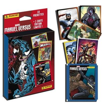 Блистер с наклейками Panini MARVEL VERSUS (6 пакетиков по 5 наклеек)