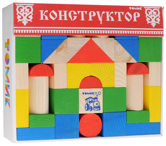 Конструктор &quot;Цветной&quot; 43 дет