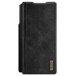 Кожаный чехол книжка от Nillkin для Samsung Galaxy Z Fold 7, серия Qin Pro Leather Case (с держателем для S Pen)