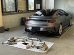 Выхлопная система с диффузором заднего бампера для Mercedes-Benz CLE C236 CLE53 AMG 2023+ Мерседес Диффузор выхлопные насадки