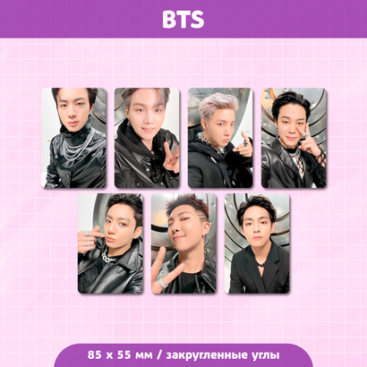 Сет карточек / BTS #01