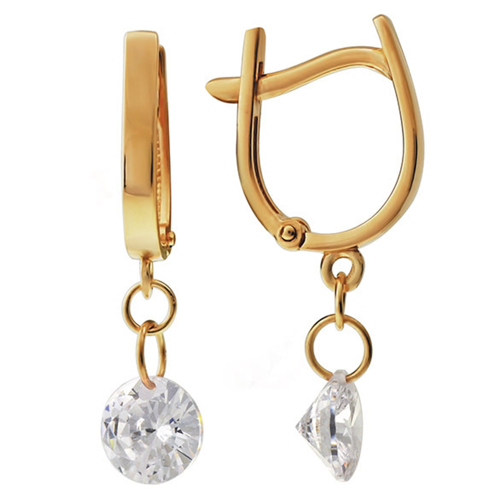 Серьги из золота 585 пробы