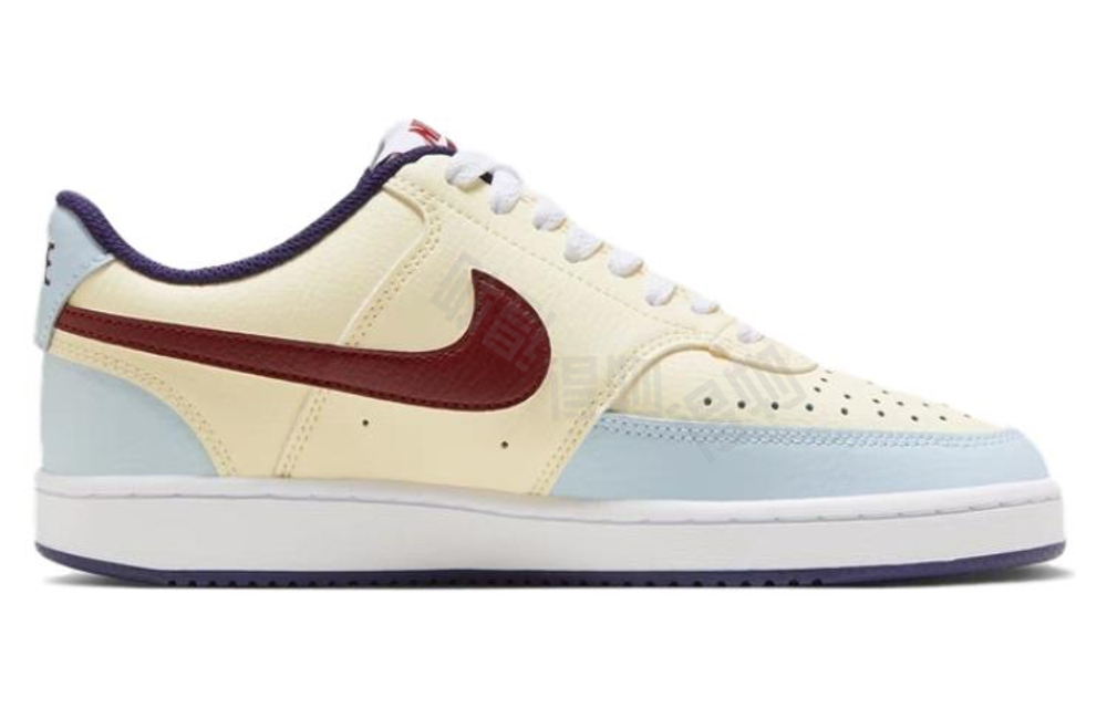 Женские кроссовки Nike Court Vision 1 Low 'Beige Blue Burgundy' FV8114-161