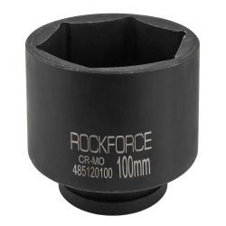 Головка ударная глубокая 1'', 100мм (6гр) RockForce RF-485120100