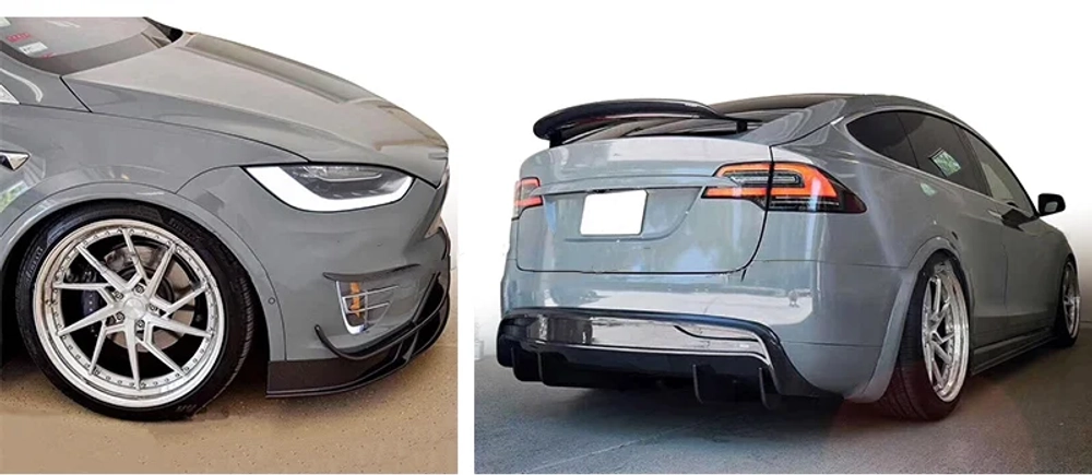 Карбоновый обвес для Tesla Model X Тесла