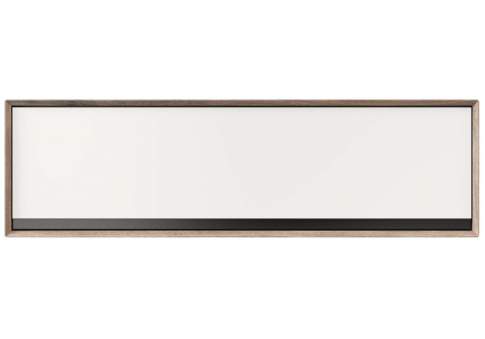 Шкаф навесной Электра 1200 вяз дымчатый / белый