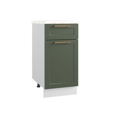 Кухня Модуль С1ЯШ 400 Квадро Персик Софт