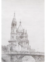 Графика Церковь Мирония Д.Парм