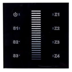 INTELLIGENT ARLIGHT Сенсорная панель DALI-901-11-ADDR-3SC-DIM-DT6-IN Black (BUS) (IARL, IP20 Пластик, 3 года) 037189